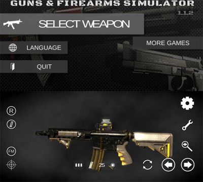 枪支模拟游戏 真实武器模拟器3D